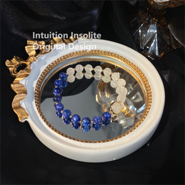Lapis Lazuli & Moonstone Attraction Crystal Designed Bracelet