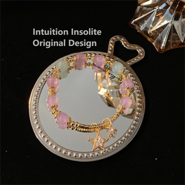 Lavender Serenity Bracelet with Amethyst and Aquamarine