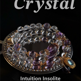 Chilled Grape Crystal Uplift Bracelet