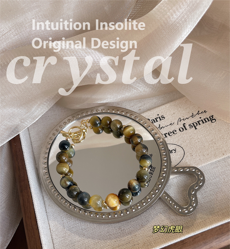 Dreamy Tiger Eye Crystal Designed Bracelet