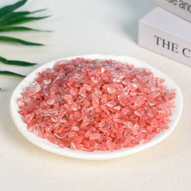 Watermelon Tourmaline Raw Gravel Decorative Crystal Stone