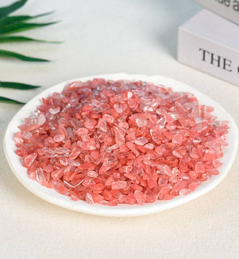 Watermelon Tourmaline Raw Gravel Decorative Crystal Stone