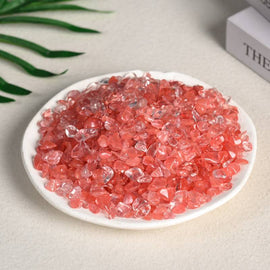 Watermelon Tourmaline Raw Gravel Decorative Crystal Stone