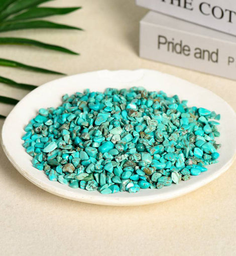 Turquoise Raw Gravel Decorative Crystal Stone