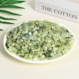 Prehnite Raw Gravel Decorative Crystal Stone