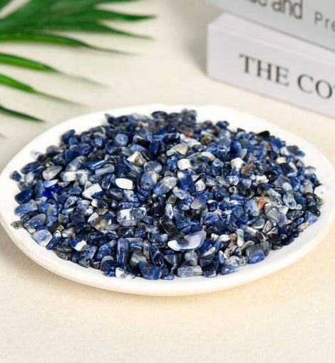 Sodalite Raw Gravel Decorative Crystal Stone