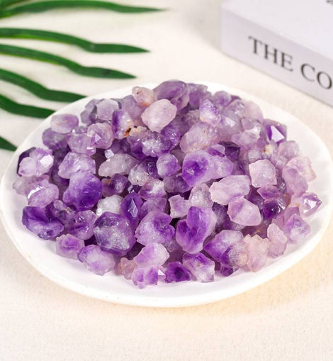 Amethyst Raw Gravel Decorative Crystal Stone