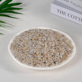Rutilated Quartz Raw Gravel Decorative Crystal Stone