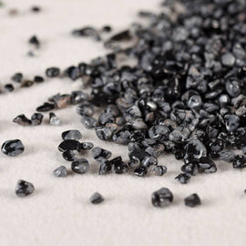 Snowflake Obsidian Raw Gravel Decorative Crystal Stone