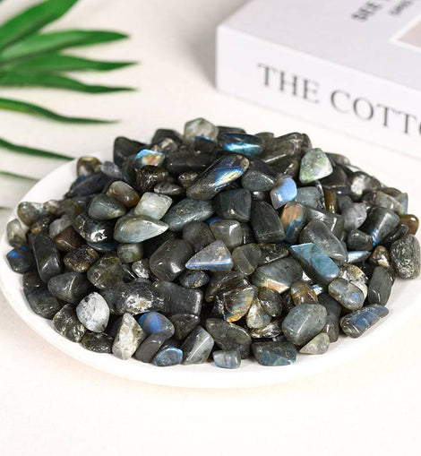 Labradorite Raw Gravel Decorative Crystal Stone