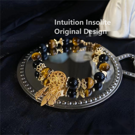 Multi-Style Blue Tiger Eye Crystal Bracelet Collection