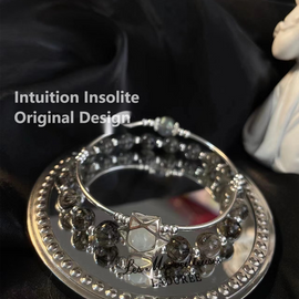 Black Tourmaline Stacking Bracelet Set
