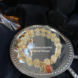 Multi-Style Yellow Quartz & Yellow Fluorite Bracelet Collection