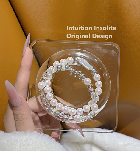 Pearl Series Crystal Bracelet Collection