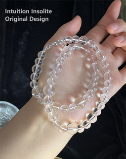Clear Quartz Crystal Designed Bracelet