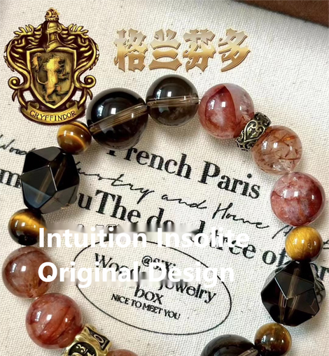 Harry Potter Gel Flower and Tea Crystal Bracelet